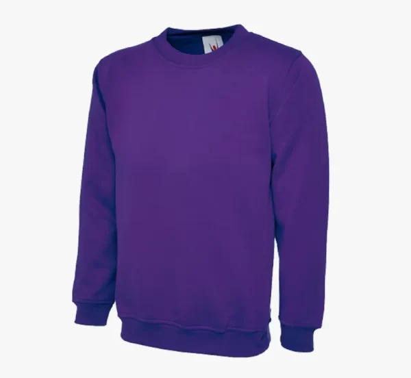 uneek sweatshirt purple