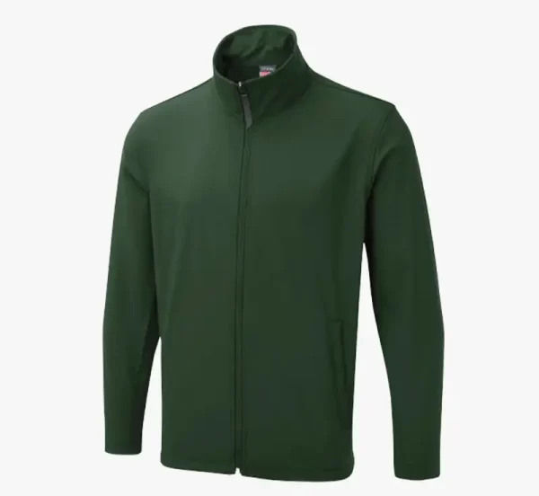 softshell jacket green