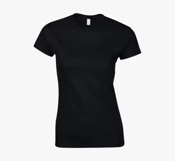 Gildan Softstyle Women's Ringspun T-Shirt black