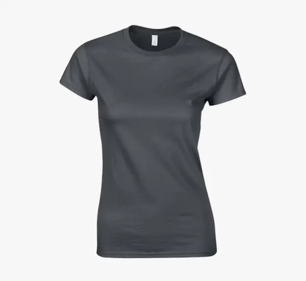Gildan Softstyle Women's Ringspun T-Shirt charcoal