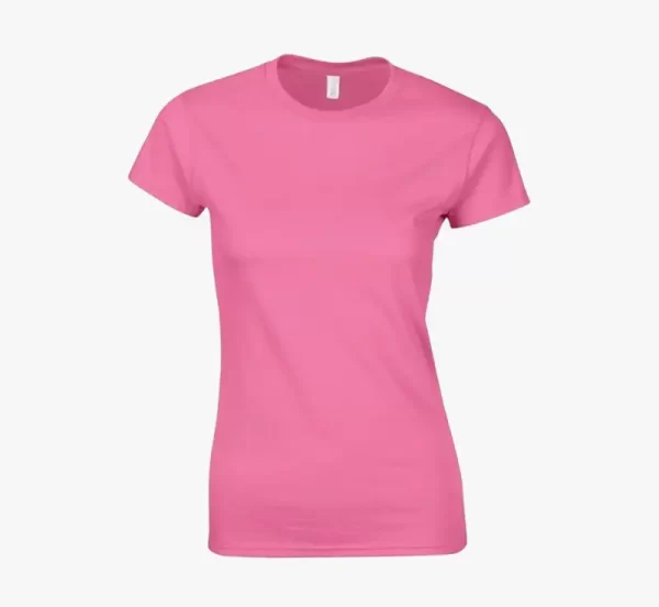 Gildan Softstyle Women's Ringspun T-Shirt azalea