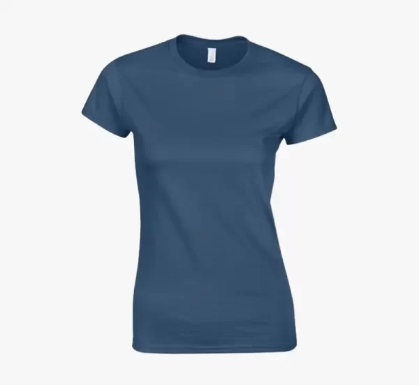 Gildan Softstyle Women's Ringspun T-Shirt indigo blue
