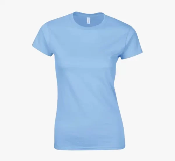 Gildan Softstyle Women's Ringspun T-Shirt light blue