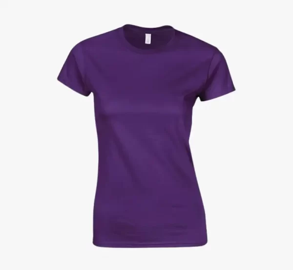 Gildan Softstyle Women's Ringspun T-Shirt purple