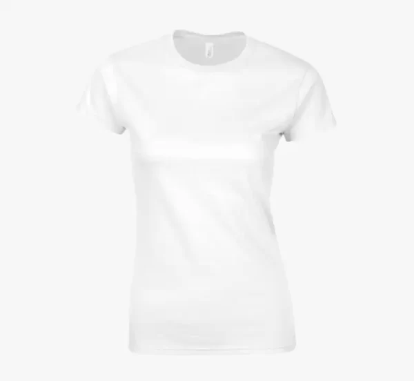 Gildan Softstyle Women's Ringspun T-Shirt white