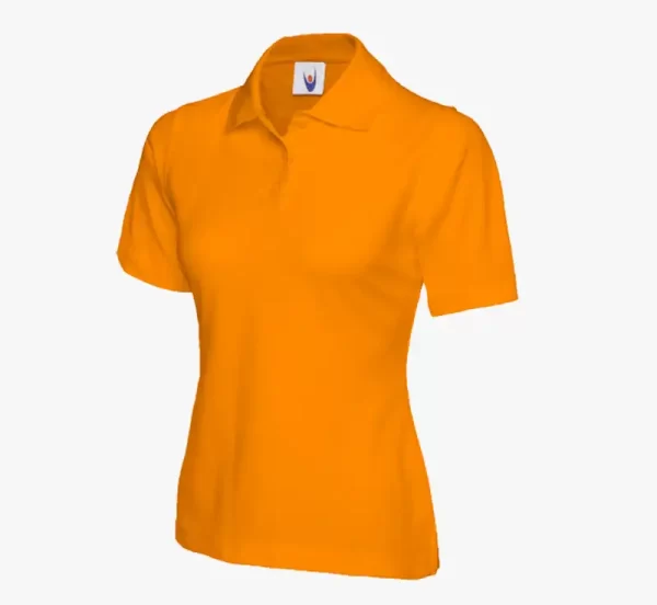 Uneek Ladies Polo Shirt orange