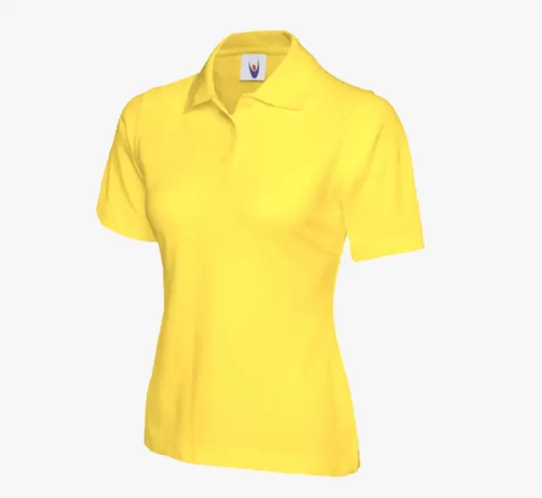 Uneek Ladies Polo Shirt yellow