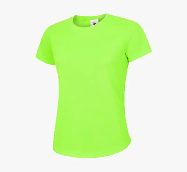Uneek Ladies Ultra Cool T-Shirt electric green
