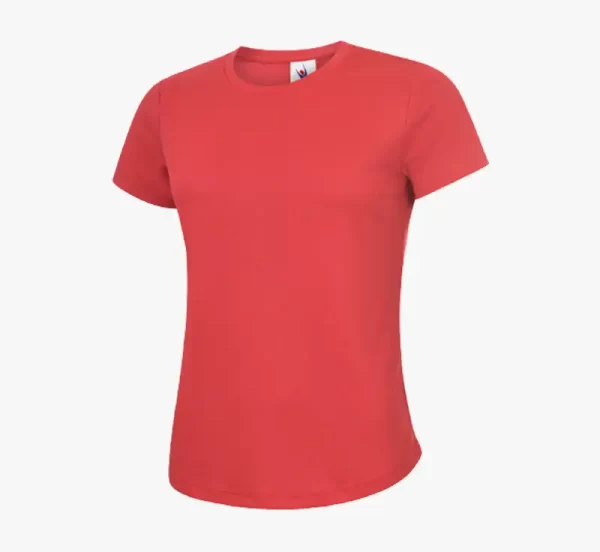 Uneek Ladies Ultra Cool T-Shirt red