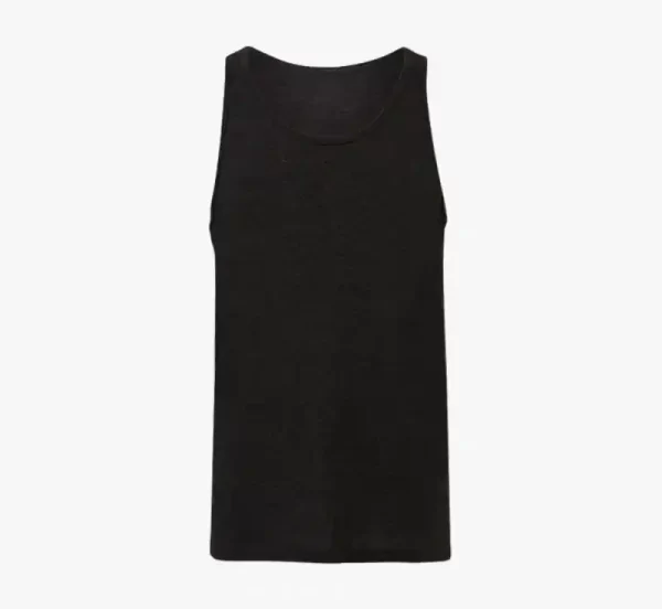 Bella+Canvas Unisex Jersey Tank Top charcoal triblend