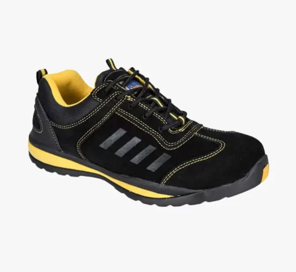 Portwest Lusum Safety Trainer yellow black