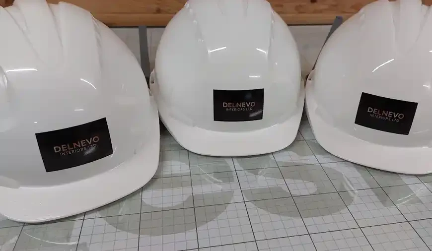 stickers on hard hats