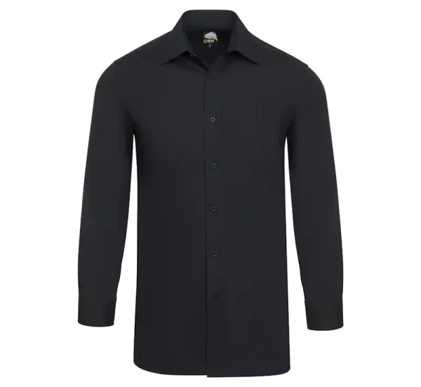 Orn Essential Long Sleeve Shirt black
