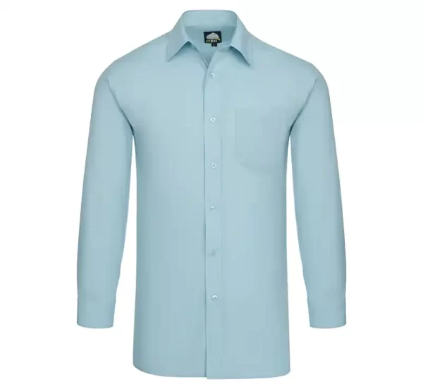 Orn Essential Long Sleeve Shirt sky blue