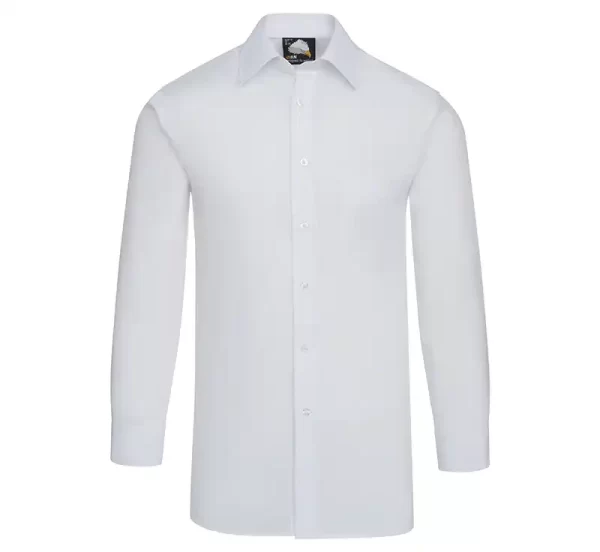 Orn Essential Long Sleeve Shirt white