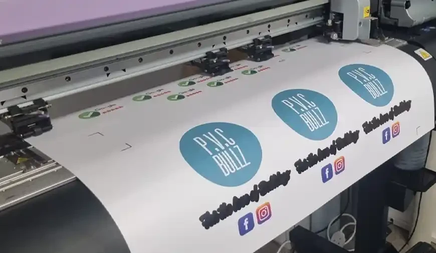 Our printer doing workwear vinyl