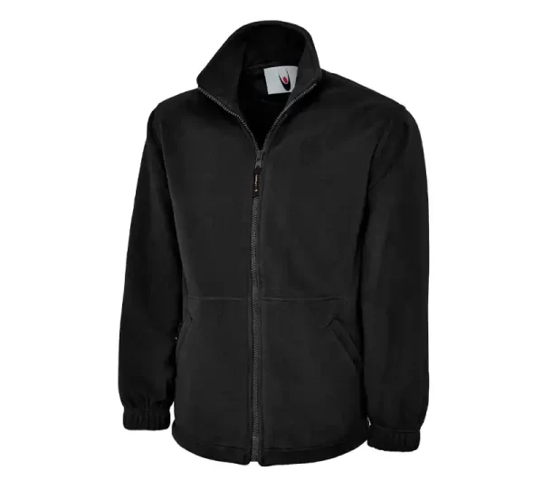Uneek Classic Full Zip Micro Fleece Jacket black