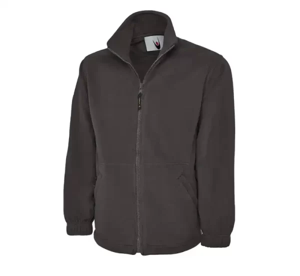 Uneek Classic Full Zip Micro Fleece Jacket charcoal