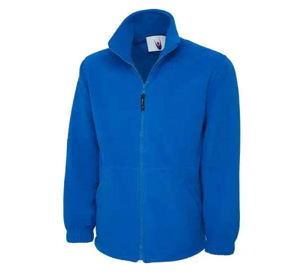 Uneek Classic Full Zip Micro Fleece Jacket royal blue